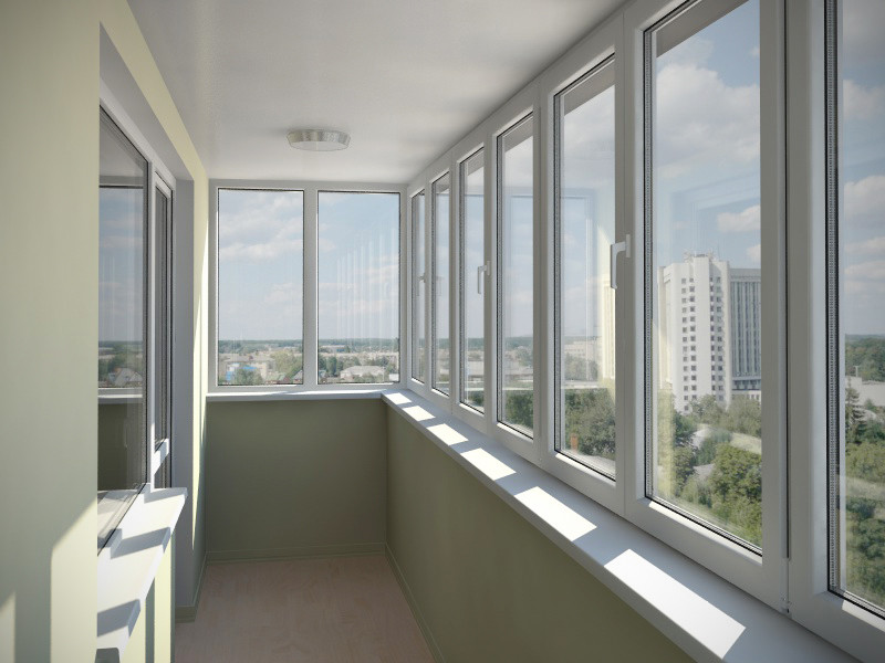 Остекление балконов и лоджий — Каталог, цены и фото на сайте компании  AluClimb