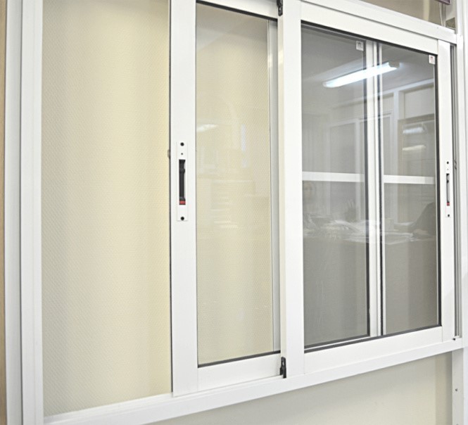 алюминиевые раздвижные окна с теплоизоляцией